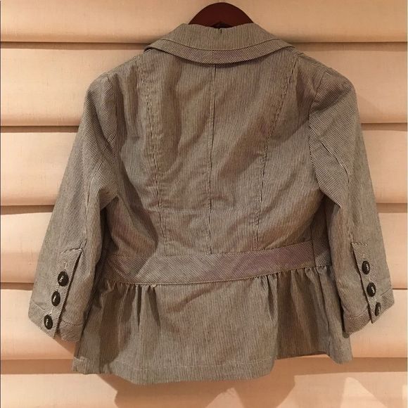 Ambition Blazer Size Small Thin Stripes - Picture 4 of 8